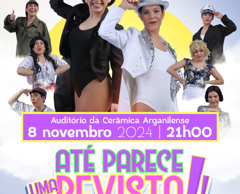 Cartaz Comédia Musical Até Parece Uma Revista! 2