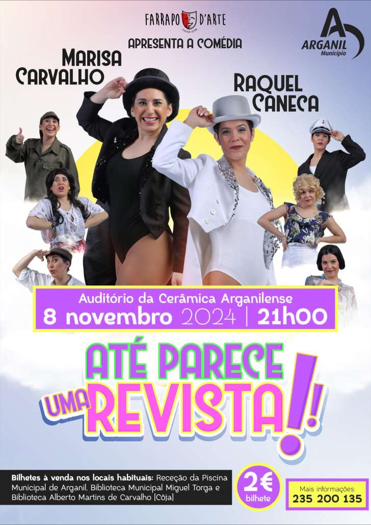 Cartaz Comédia Musical Até Parece Uma Revista! 2