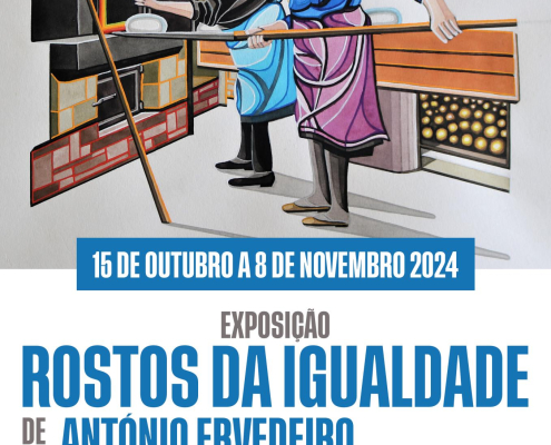 Exposição Rostos Da Igualdade De António Ervedeiro Outubro 2024