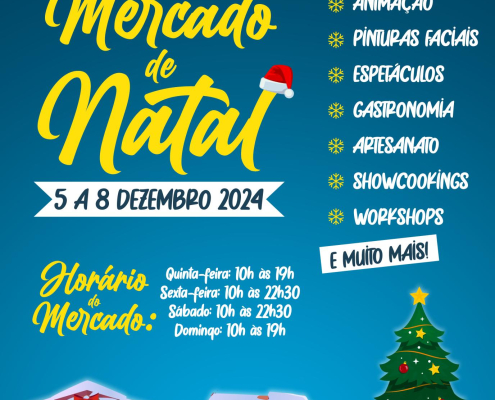 Cartaz Mercado Natal Arganil 2024 5mm Bleed