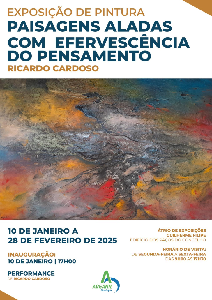 Exposição Paisagens Aladas Com Efervescência Do Pensamento, De Ricardo Cardoso